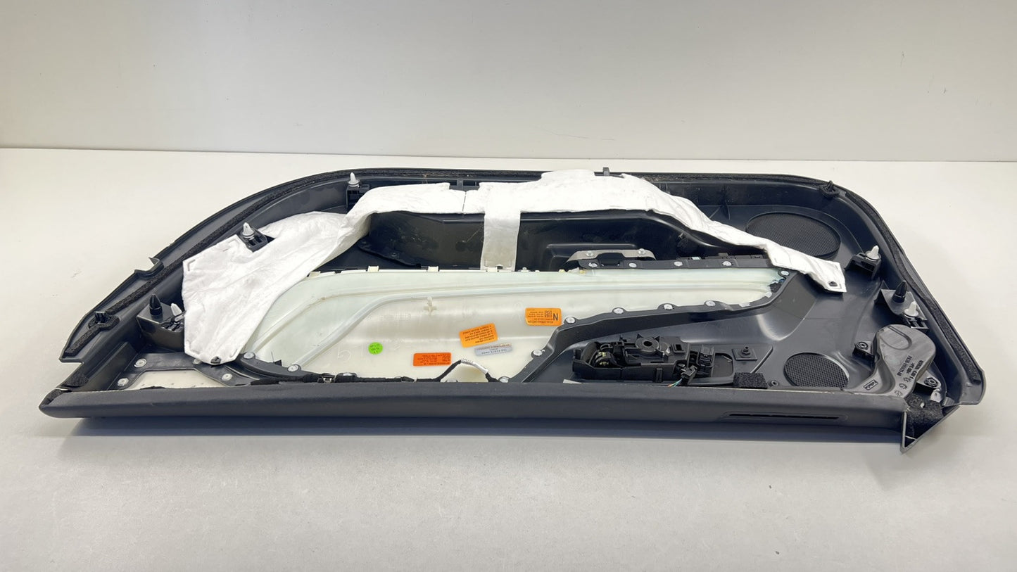 PR3B-C23943-GM319W / PR3B C23943 GM319W / PR3BC23943GM319W 24-25 FORD MUSTANG DARK HORSE DRIVER LEFT DOOR PANEL TRIM LEA