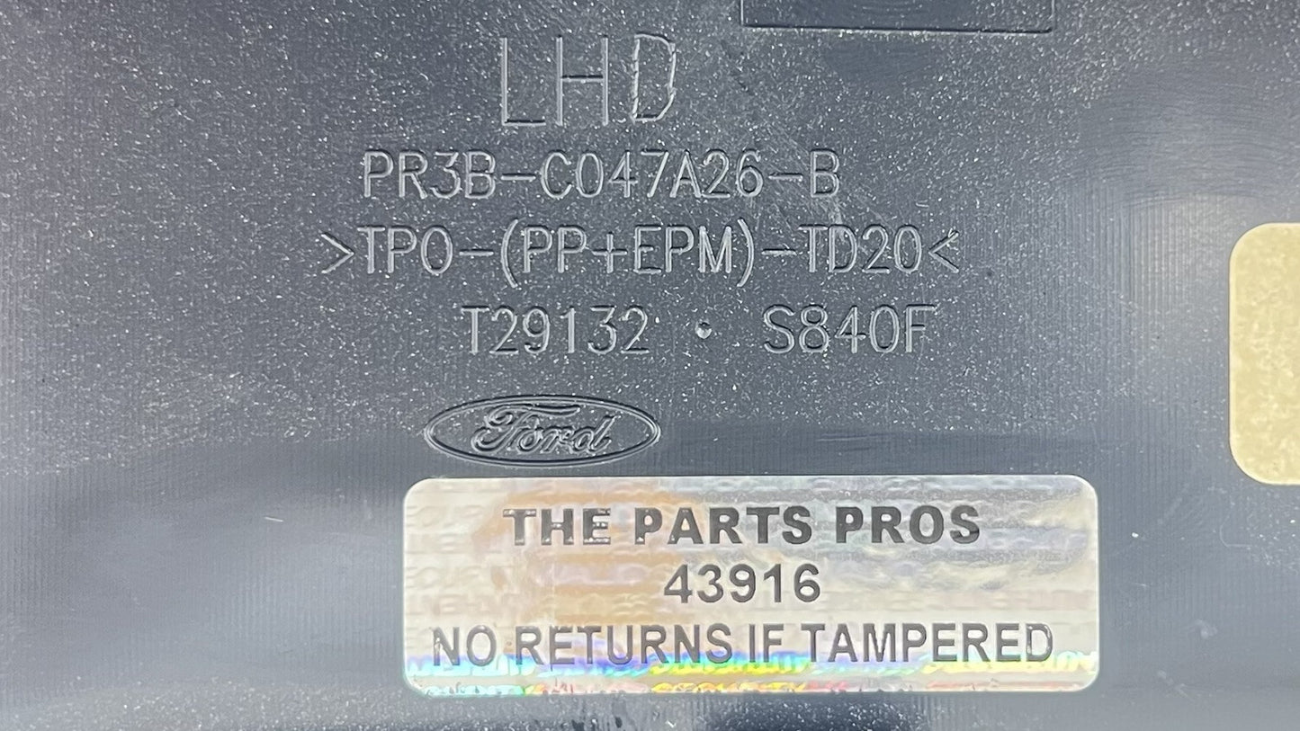 PR3B-C047A26-B / PR3B C047A26 B / PR3BC047A26B 24-25 FORD MUSTANG GT FRONT UPPER DASH BOARD TRIM PANEL BEZEL MOLDING OEM