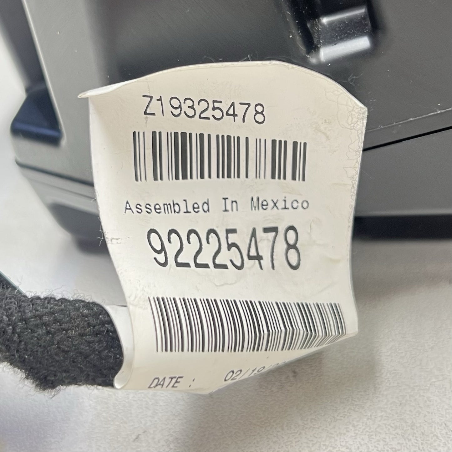 22916263 11-13 CHEVROLET CAMARO ZL1 SS HEADS-UP DISPLAY PROJECTOR SCREEN 22916263 OEM