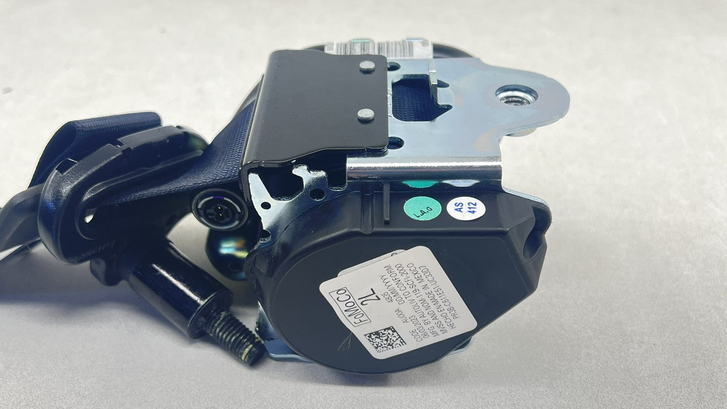 661888200B 24-25 FORD MUSTANG DARK HORSE DRIVER LEFT REAR SEATBELT SEAT BELT RETRACTOR OEM