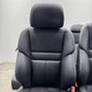 06-10 BMW M6 E63 SPORT SEAT SET FRONT & REAR LEATHER HEATED MERINO BLACK OEM