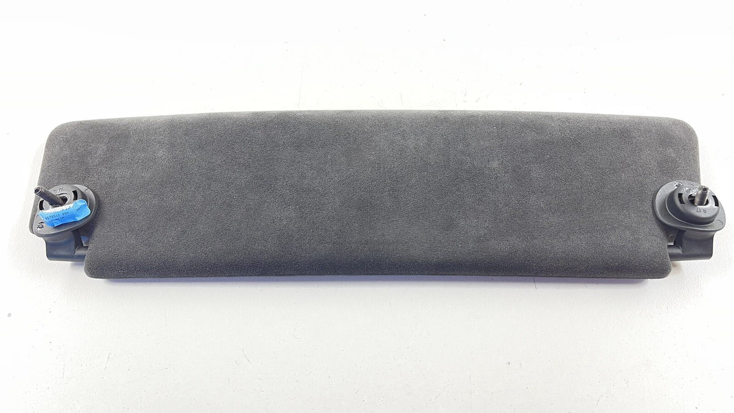 17-22 AUDI R8 PLUS DRIVER LEFT FRONT SUNVISOR SUN VISOR SHADE BLACK OEM