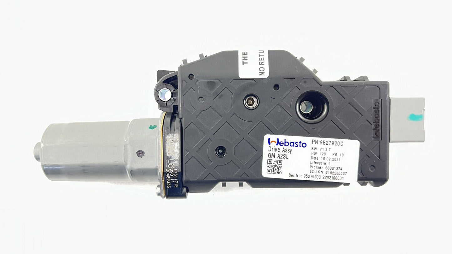22-24 CADILLAC CT4 V BLACKWING SUNROOF SUN ROOF GLASS MOTOR 9527920C OEM