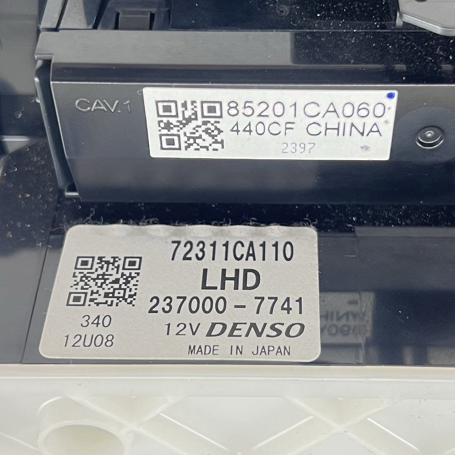 2018 SUBARU BRZ TS HVAC AC AIR TEMPERATURE CLIMATE CONTROL SWITCH 72311CA110 OEM