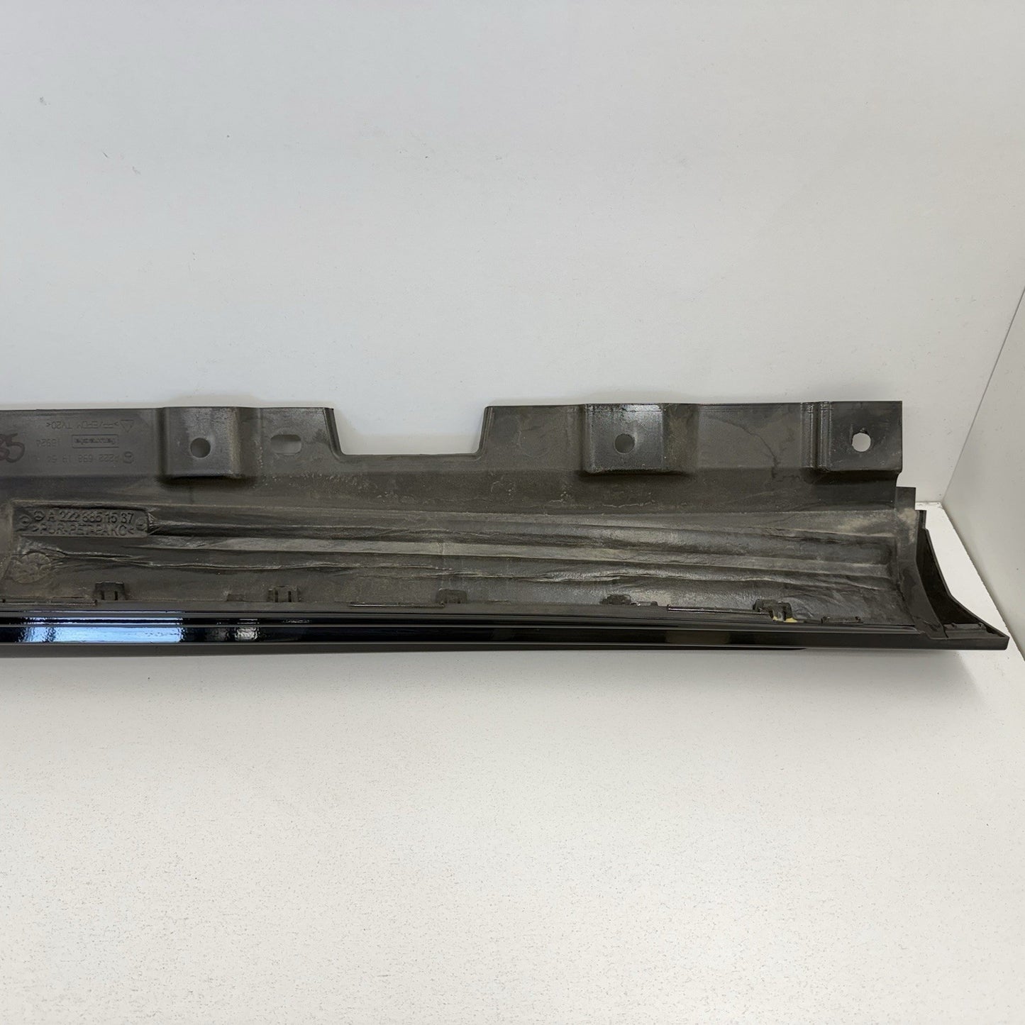 14-20 Mercedes W222 S550 AMG Sport Left Side Skirt Rocker Panel Cover Trim OEM