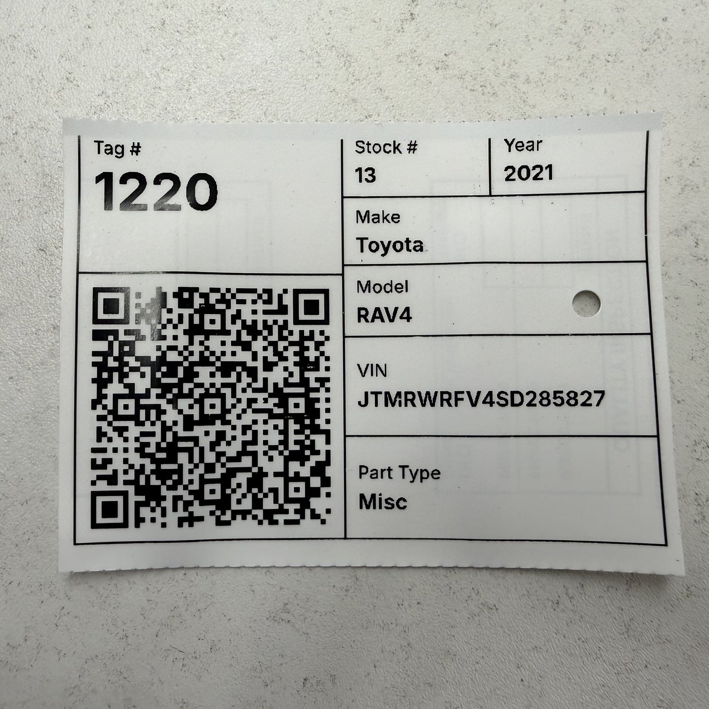 2025 Toyota RAV4 Hybrid Hybrid Vehicle Control Module 89981-42F60 OEM
