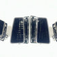 10-16 PORSCHE PANAMERA FRONT LEFT AND RIGHT DASH AIR VENT GRILL TRIM SET OEM