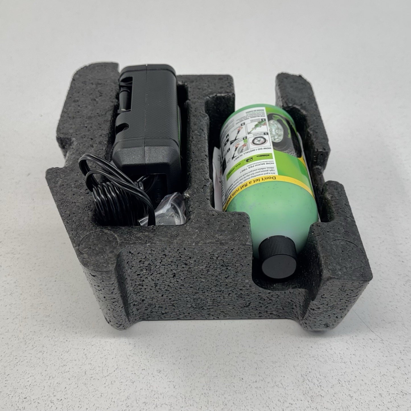 15-20 BMW F80 F82 M3 M4 Emergency Spare Tire Kit Air Pump W/ Foam OEM
