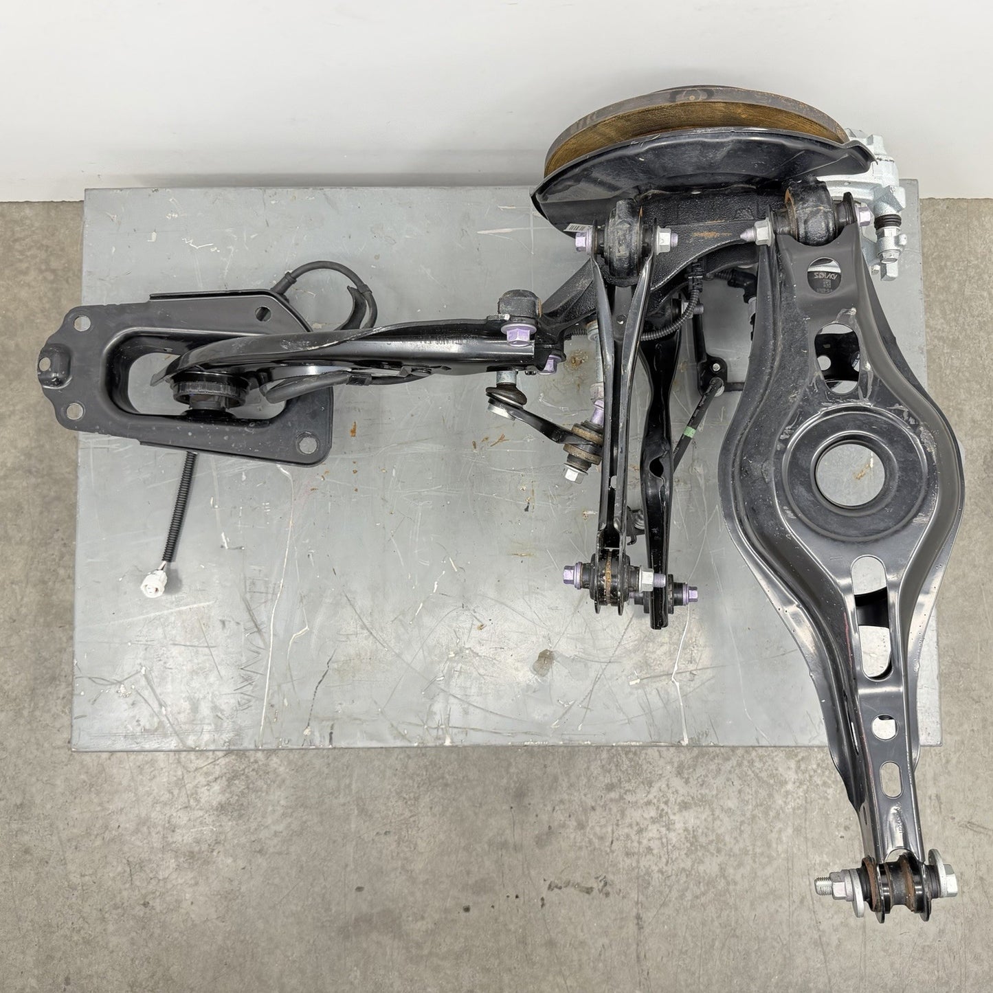 23-26 Toyota Prius Driver Left Rear Suspension Knee Assembly Set OEM