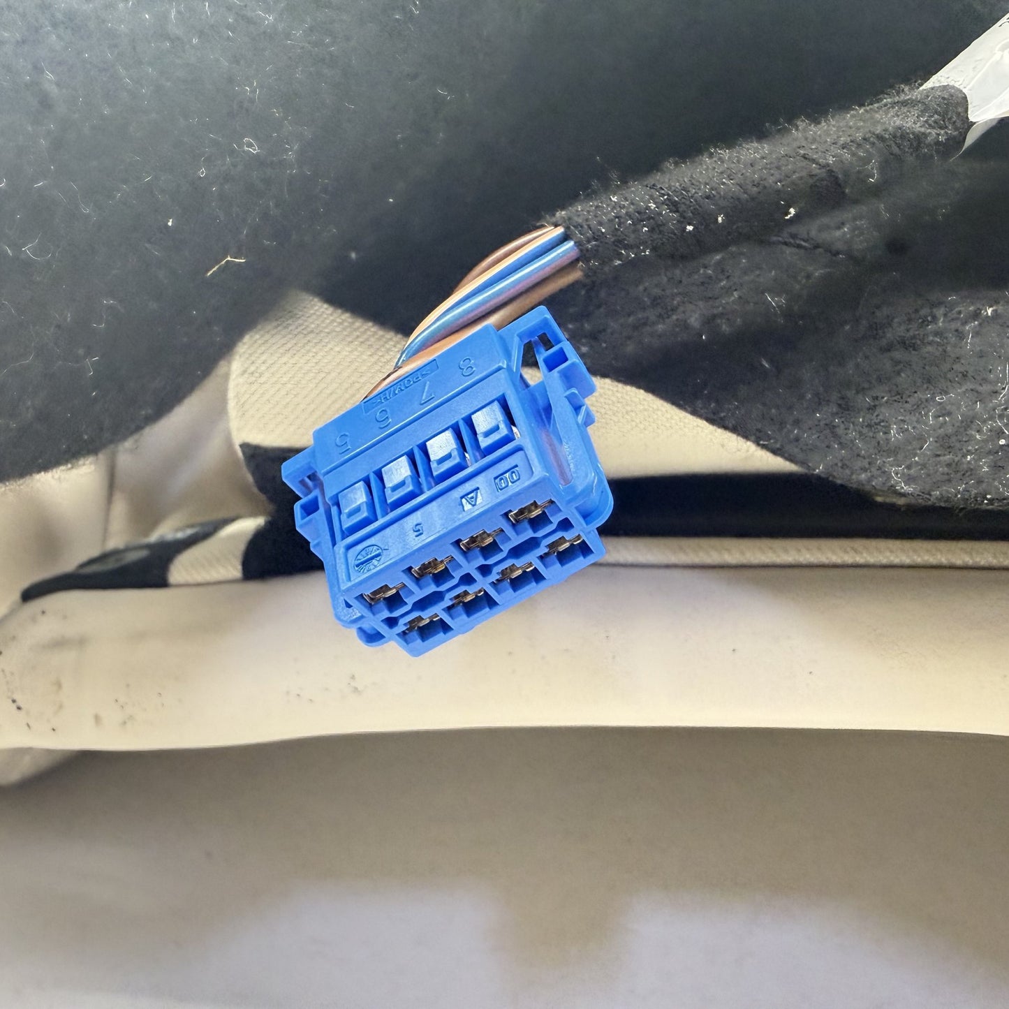 2014-2017 Mercedes-Benz S550 W222 Right Rear Power Seat Upper Cushion Beige OEM