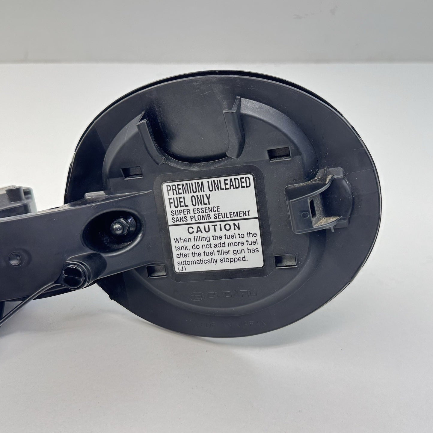 15-21 Subaru WRX Or STI Fuel Tank Gas Cap Door Lid Cover Black OEM