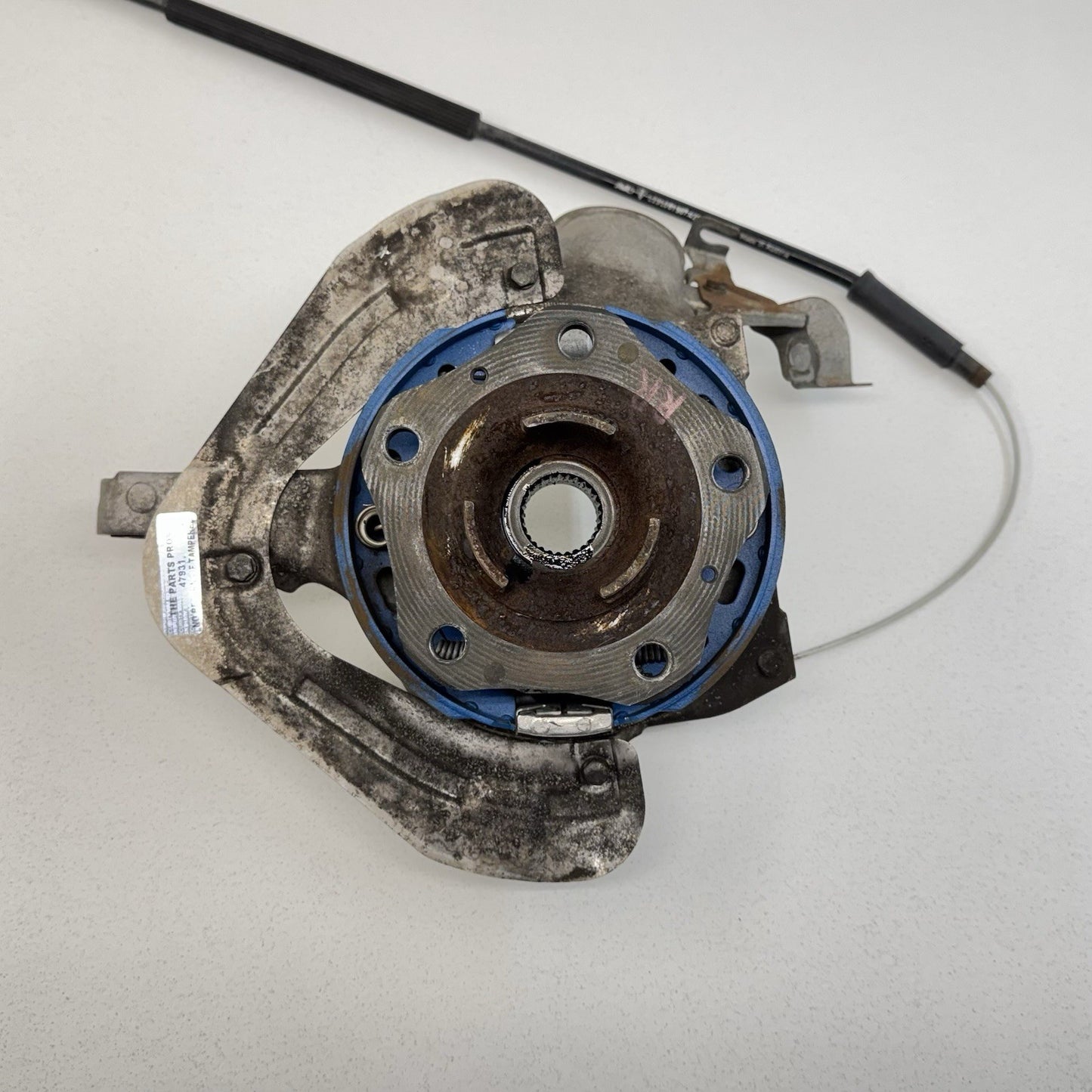 05-12 Porsche Boxster Cayman 987 Right Rear Knuckle Hub W/ Control Arm Set OEM