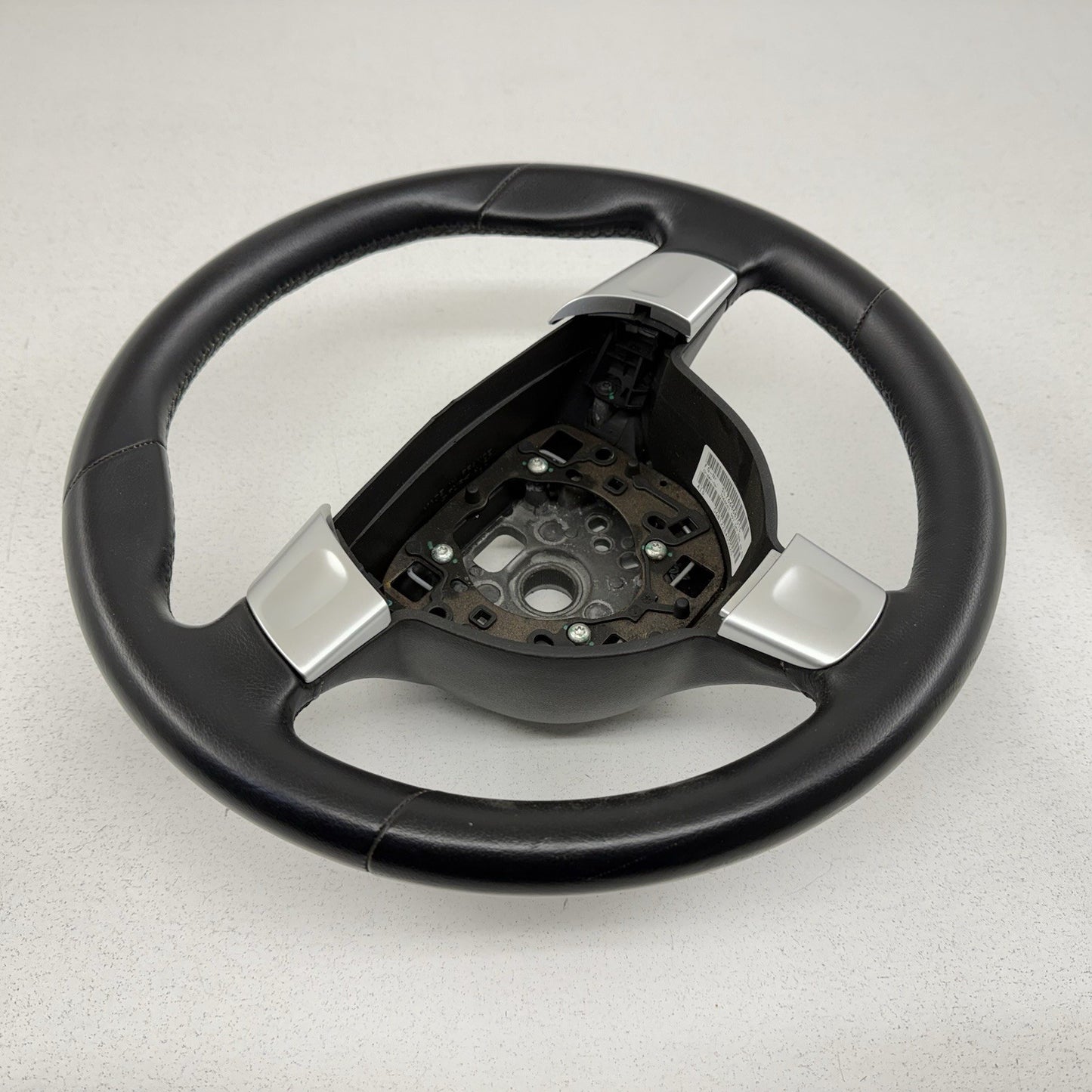 05-08 Porsche 911 997 Manual Sport Driver Steering Wheel 3 Spoke Black OEM