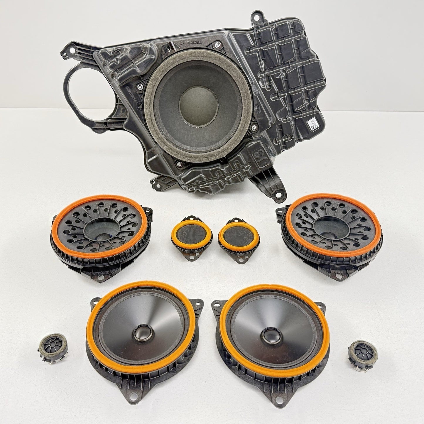 19-25 Toyota RAV4 JBL Speaker Tweeter Set With Trunk Subwoofer OEM