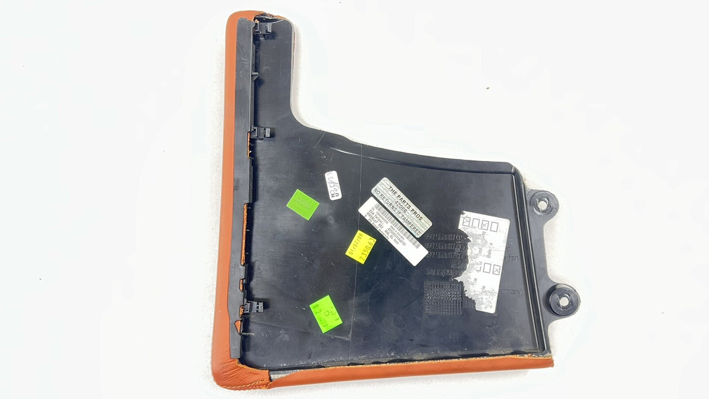 05-12 PORSCHE BOXSTER CAYMAN 987 LEFT & RIGHT CENTER CONSOLE SIDE TRIM PANEL OEM