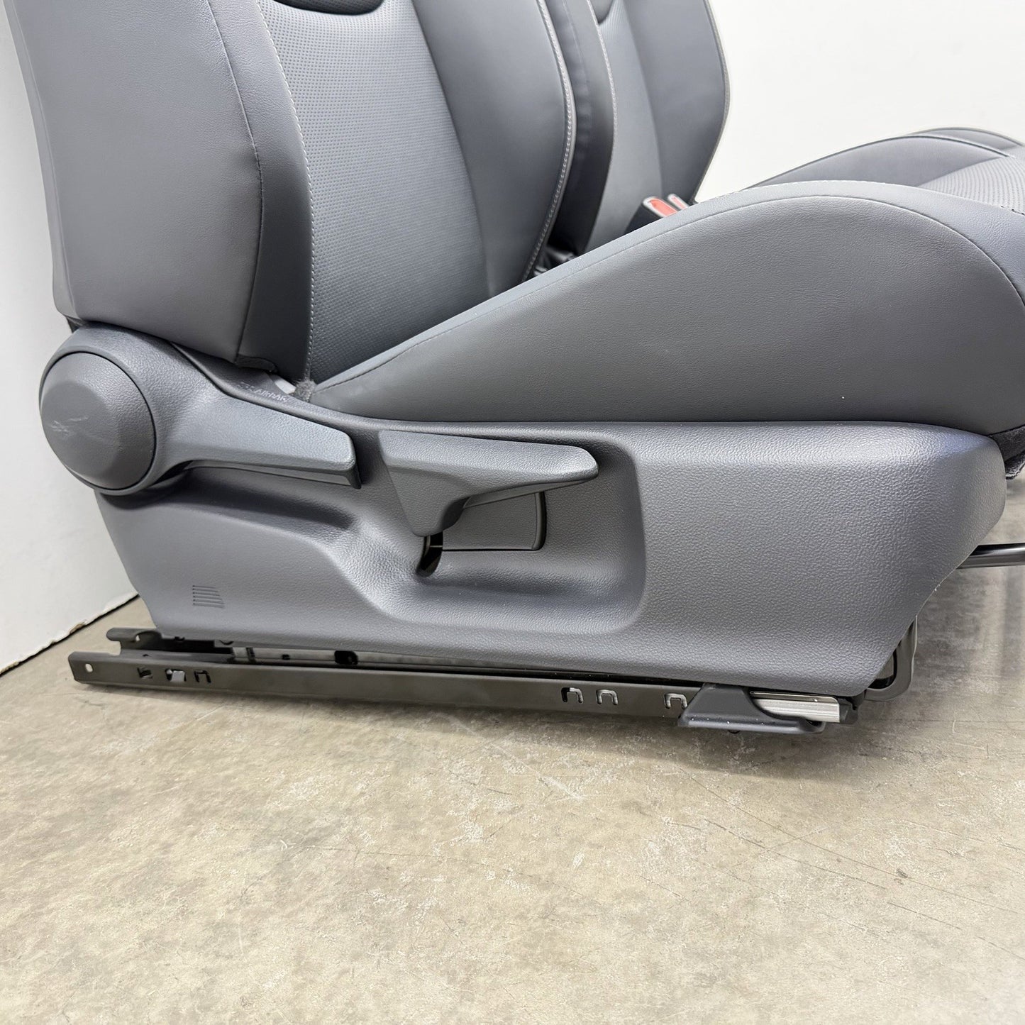 23-26 Toyota Prius Limited Front Seat Pair Heated & Ventilated Black SofTex OEM