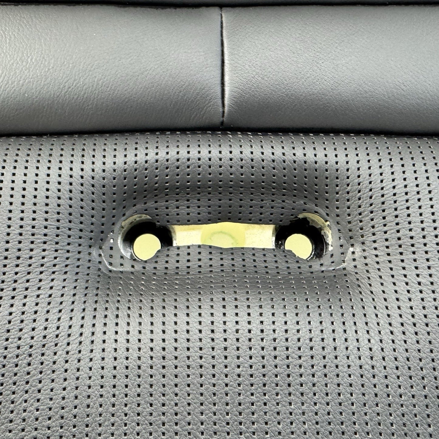 15-18 BMW F80 M3 Right Front Upper Sport Seat Cushion Cover Leather Black OEM