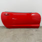 97-04 Chevrolet Corvette C5 Passenger Right Door Shell Complete W/ Glass Red OEM