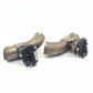 16-21 BMW M2 F87 Exhaust Muffler Cuts With Valve Actuator Pair OEM