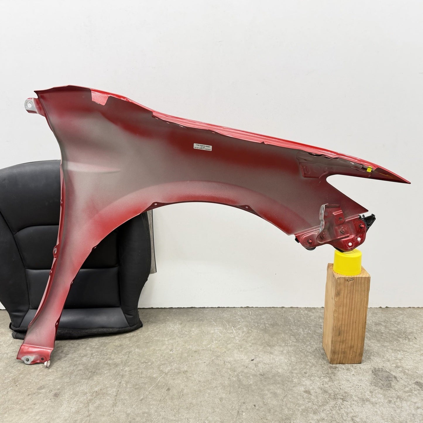 25-26 Toyota Camry Driver Left Front Fender Panel Supersonic Red OEM