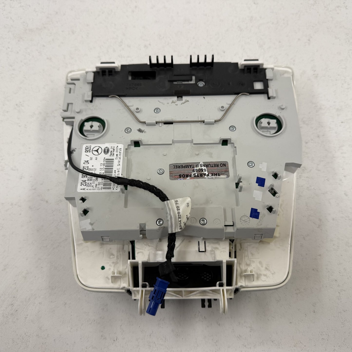 2008-2014 Mercedes-Benz C250 W204 Front Overhead Console Dome Light Panel OEM