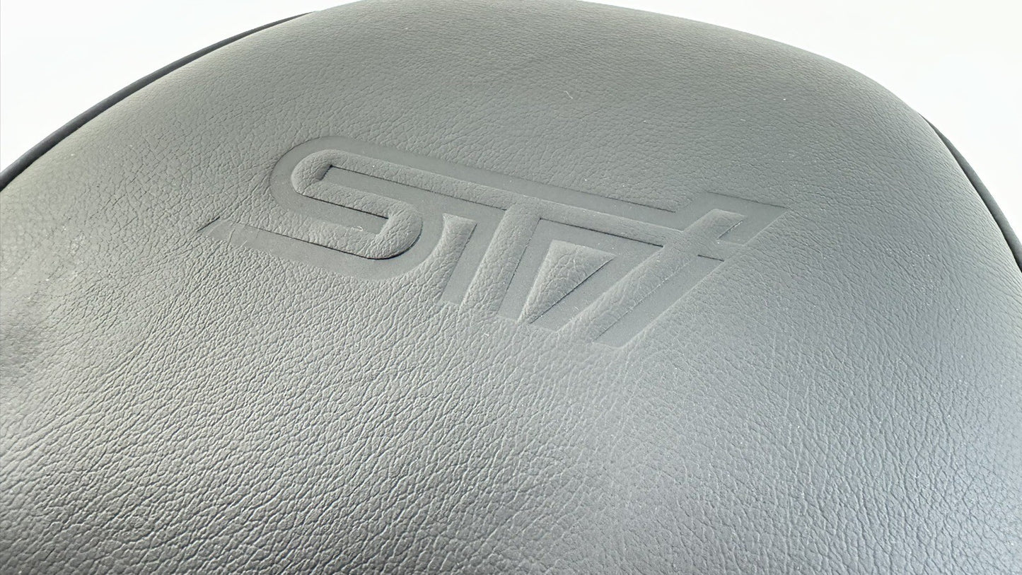 15-17 SUBARU WRX STI LEFT OR RIGHT FRONT HEADREST HEAD REST LEATHER OEM