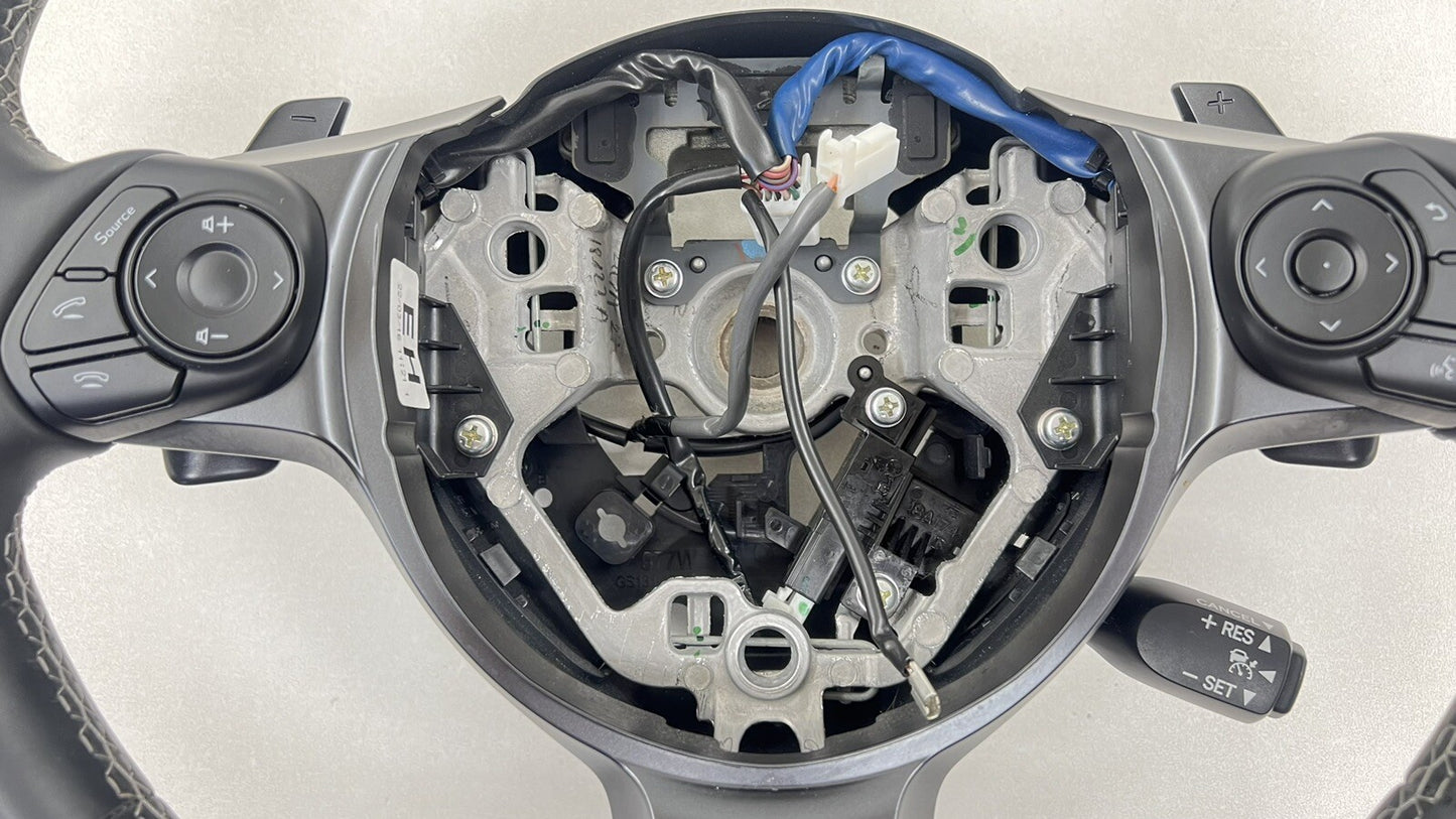 22-26 Toyota GR86 Premium Driver Steering Wheel Leather Black OEM