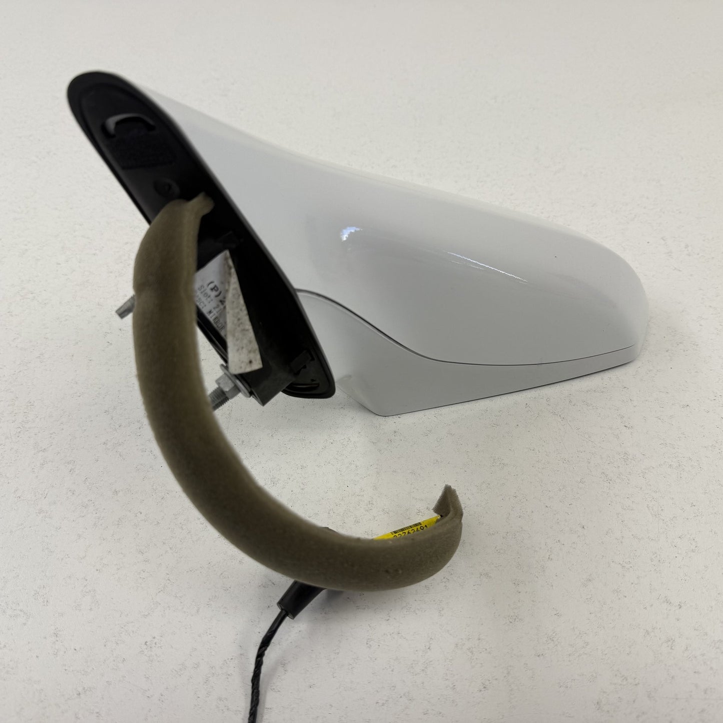 2010-2015 Chevrolet Camaro Driver Left Door Mirror Side View White OEM
