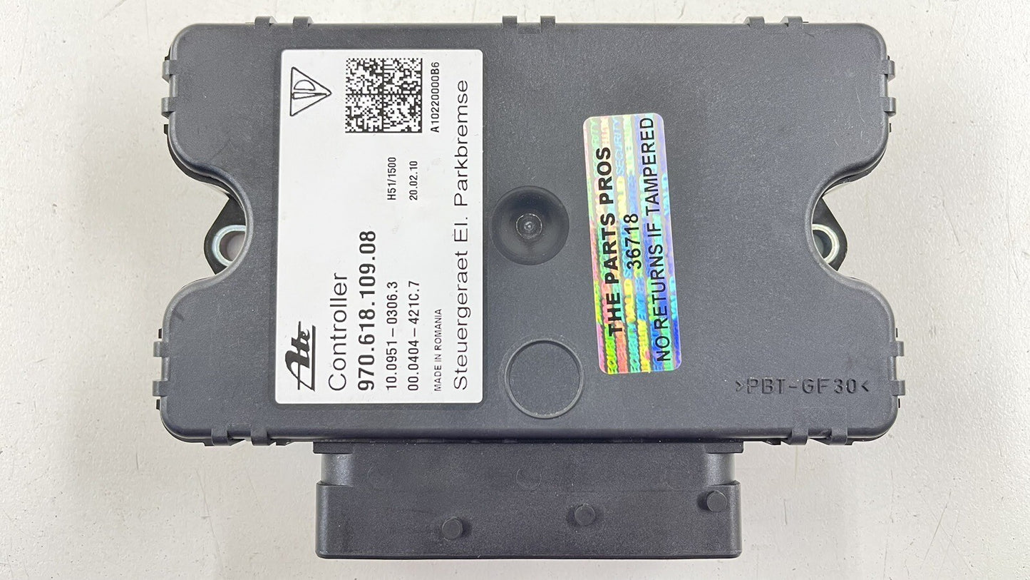 10-16 PORSCHE PANAMERA ELECTRONIC PARKING BRAKE CONTROL MODULE 97061810908 OEM