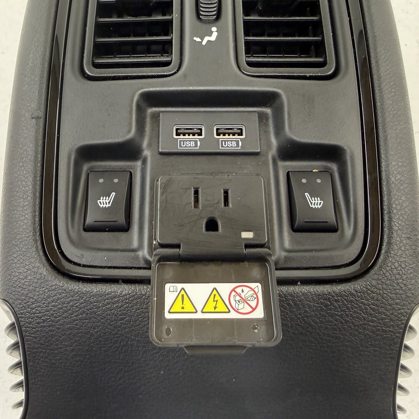 2018-2024 Dodge Durango Center Console Rear USB Air Vent Trim Panel OEM