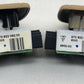 10-16 PORSCHE PANAMERA OVERHEAD CONSOLE READING DOME W/ REAR LIGHT LAMP PAIR OEM