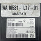 2019 MASERATI GHIBLI ENGINE CONTROL MODULE ECU BODY MODULE RF HUB W/ KEY SET OEM