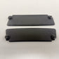 08-15 Audi TT Convertible Sunvisor Sun Visor Shade Pair Left & Right Black OEM