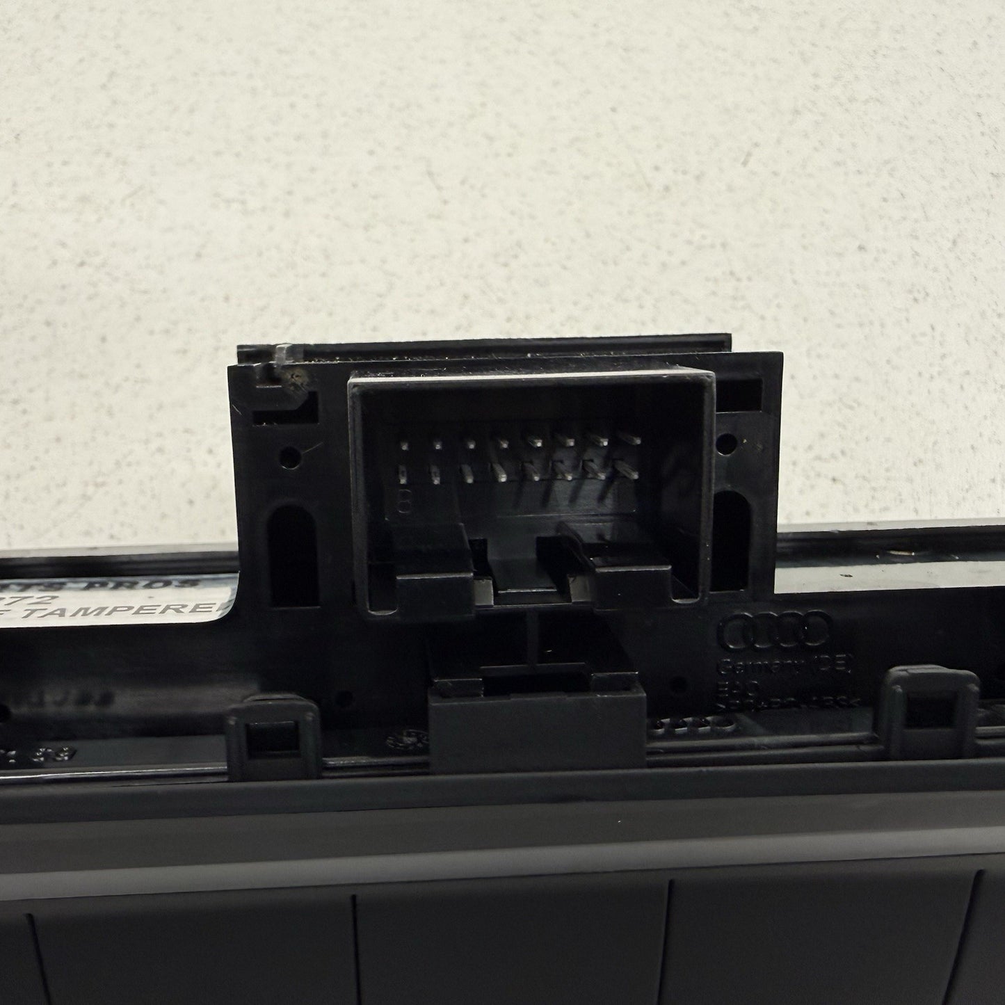 17-23 Audi R8 Center Console Traction Hazard PDC Switch Panel 4S1925301E OEM