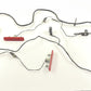 03-08 Maserati Quattroporte Rear Bumper Wire Harness W/ Parking Sensor Set OEM
