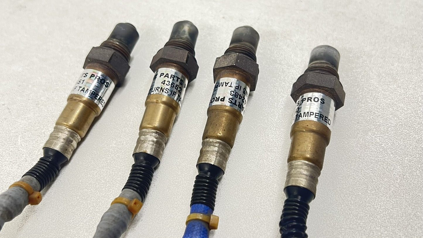 05-08 Porsche Boxster 987 3.4L Exhaust Oxygen O2 Sensor Set OEM