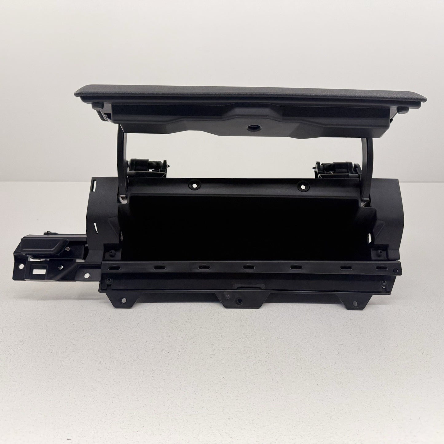 24-25 Silverado 2500 3500 Front Upper Glove Box Storage Compartment Black OEM