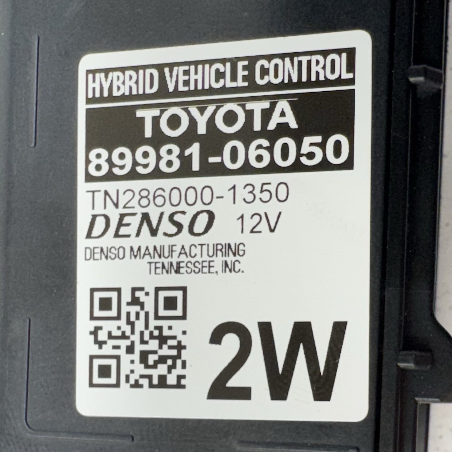 25-26 Toyota Camry Hybrid Vehicle Control Module 89981-06050 OEM