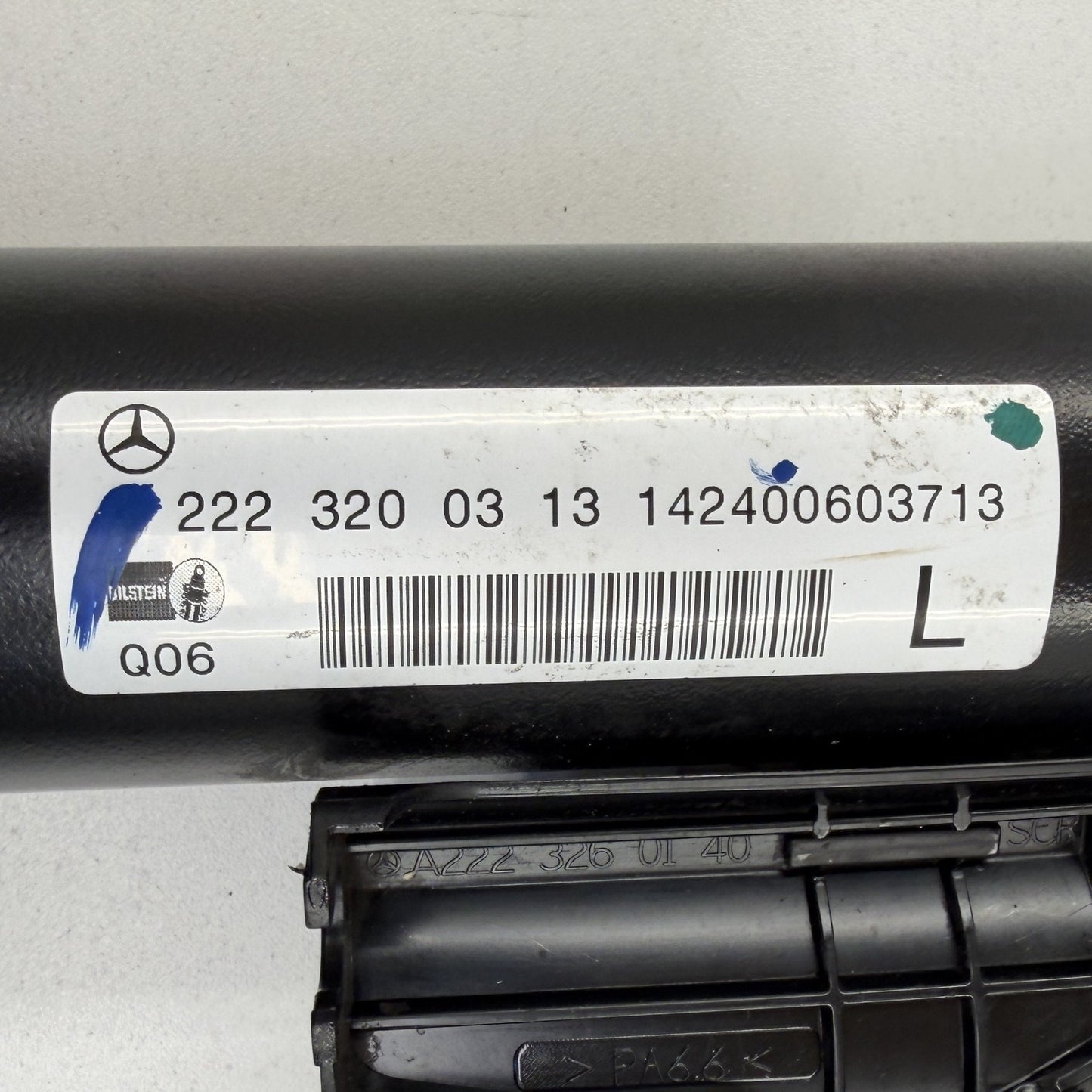 2014-2017 Mercedes-Benz S550 W222 Rear Air Suspension Shock Strut Pair OEM