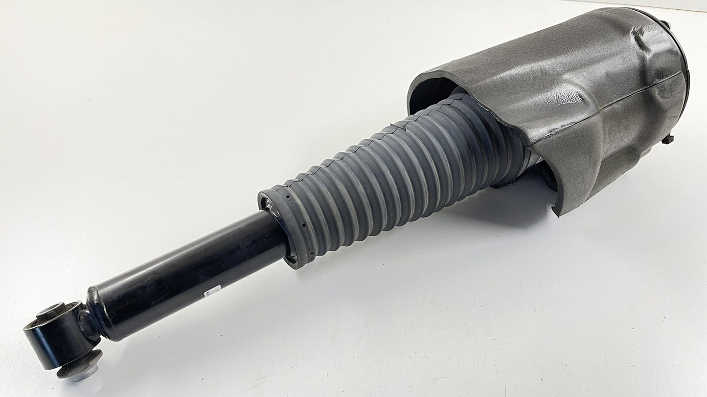 11-18 AUDI A8 S8 DRIVER LEFT REAR AIR SHOCK STRUT SUSPENSION 4H0616001M OEM