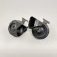 17-23 Audi R8 Low High Note Pitch Tone Horn Siren Alarm Signal Pair OEM