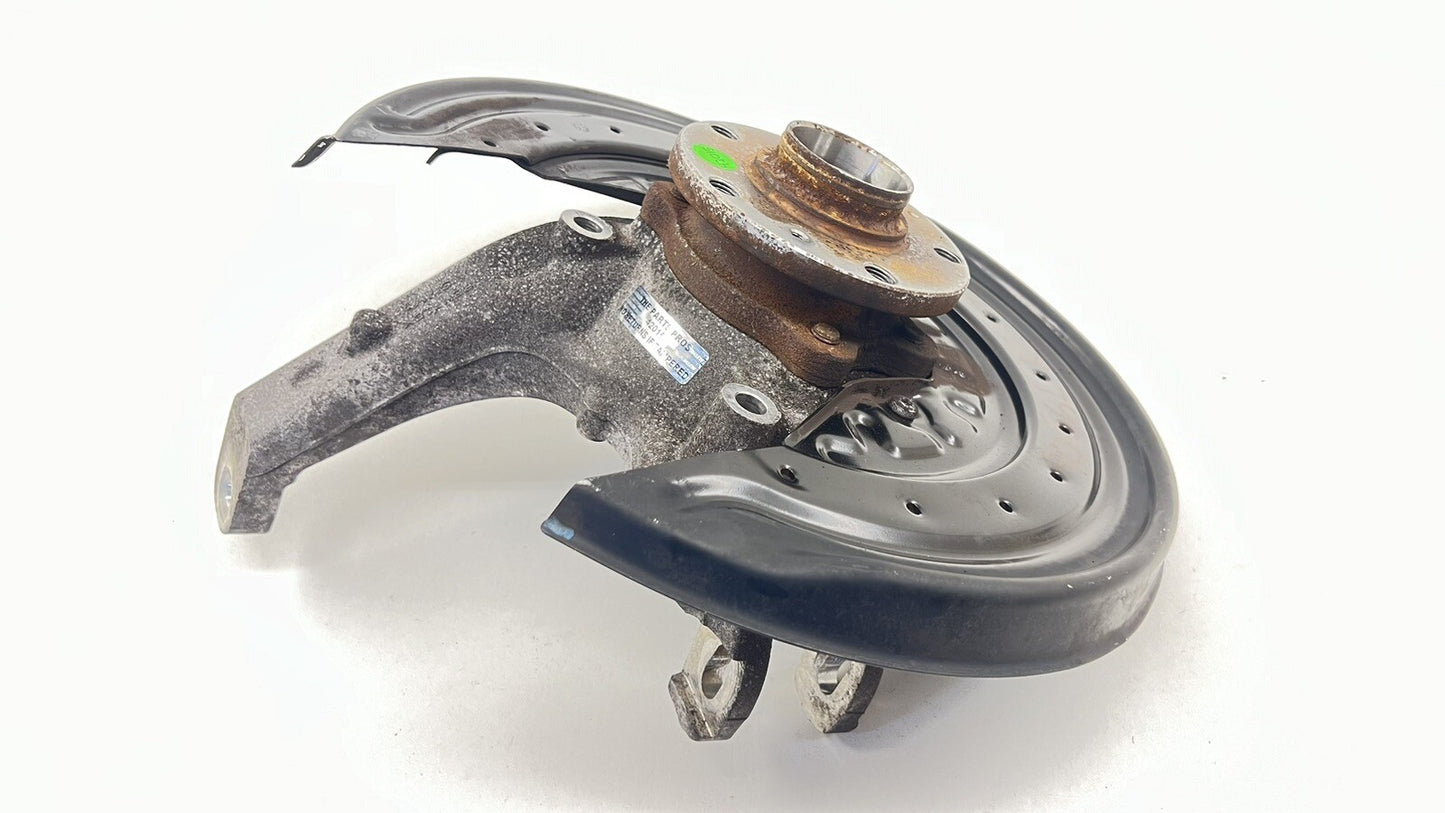13-18 BENTLEY FLYING SPUR DRIVER LEFT REAR SPINDLE KNUCKLE HUB BEARING OEM