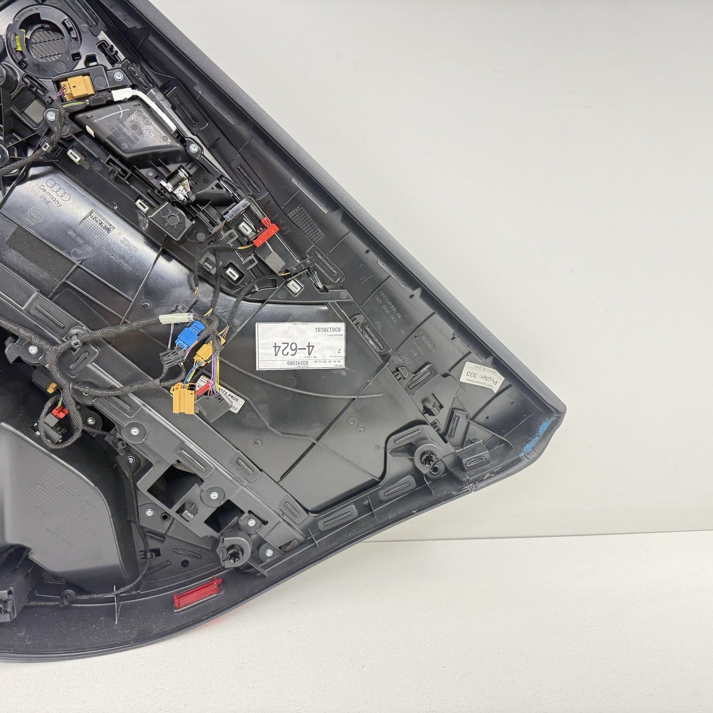18-25 Audi S5 Sportback Driver Left Rear Door Panel Interior Trim Black OEM