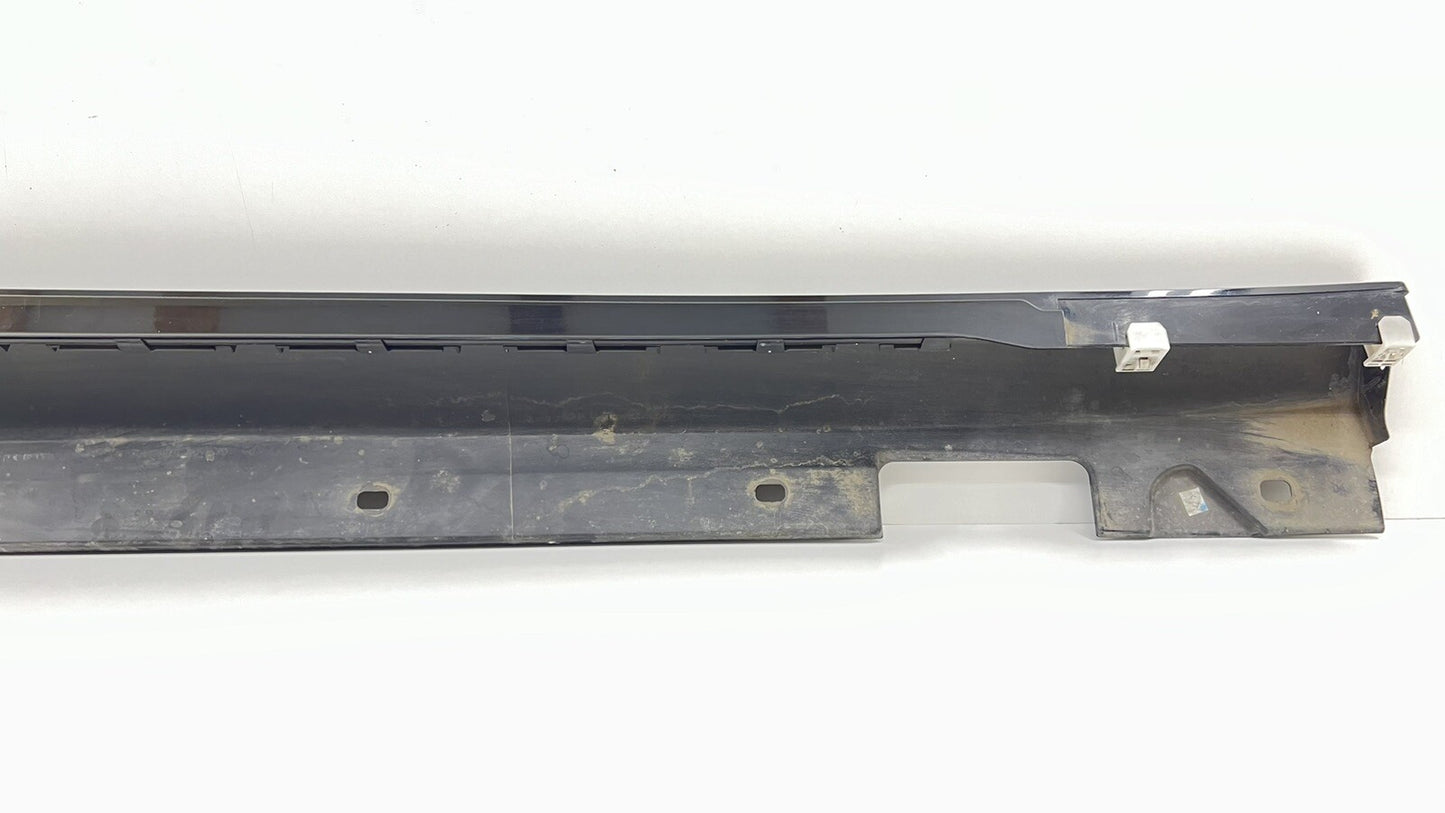 12-14 MERCEDES-BENZ CLS550 LEFT SIDE SKIRT ROCKER PANEL COVER TRIM BLACK OEM
