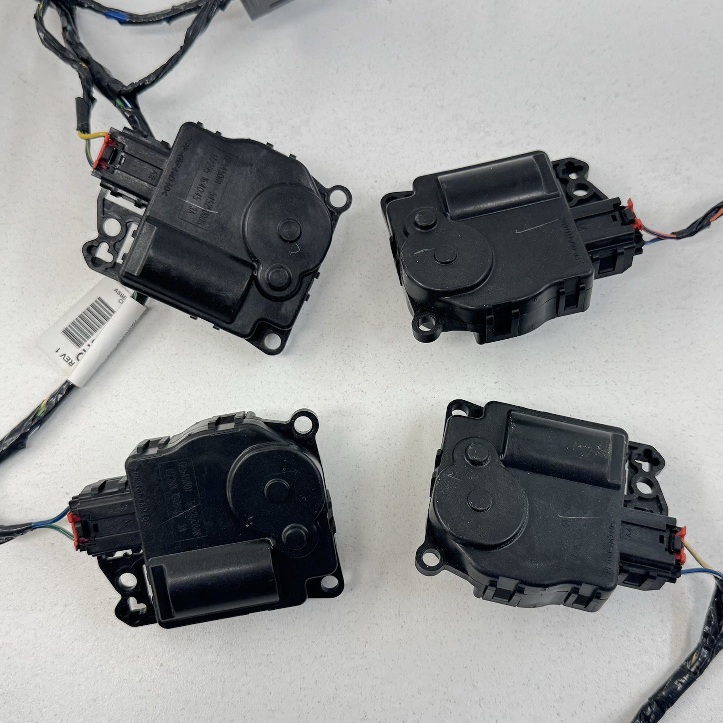14-24 Maserati Ghibli HVAC Box Heater AC Flap Motor Air Mix Actuator Set OEM