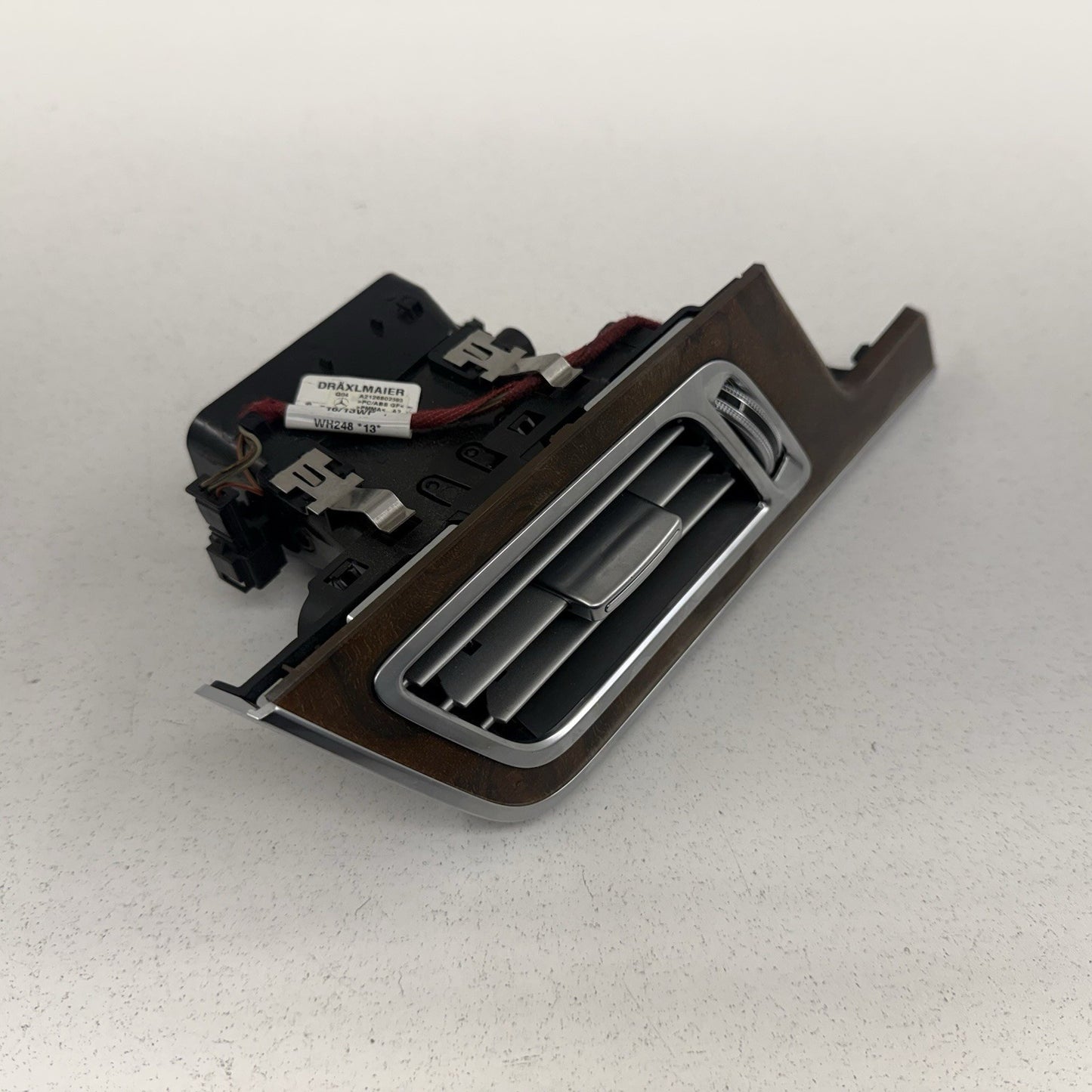 14-16 Mercedes W212 E350 Driver Left Dashboard Dash Outer Air Vent Trim OEM