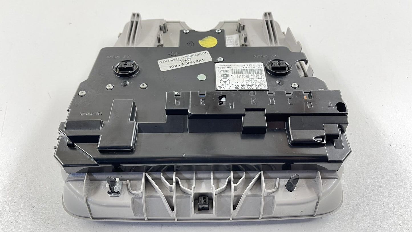 07-09 MERCEDES BENZ W221 S550 FRONT OVERHEAD CONSOLE READING LIGHT DOME OEM