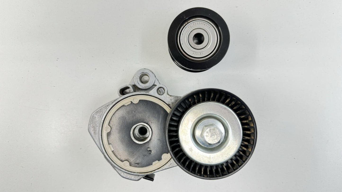 15-23 LEXUS GS F RC F LC500 ACCESSORY DRIVE BELT TENSIONER & IDLER PULLEY OEM