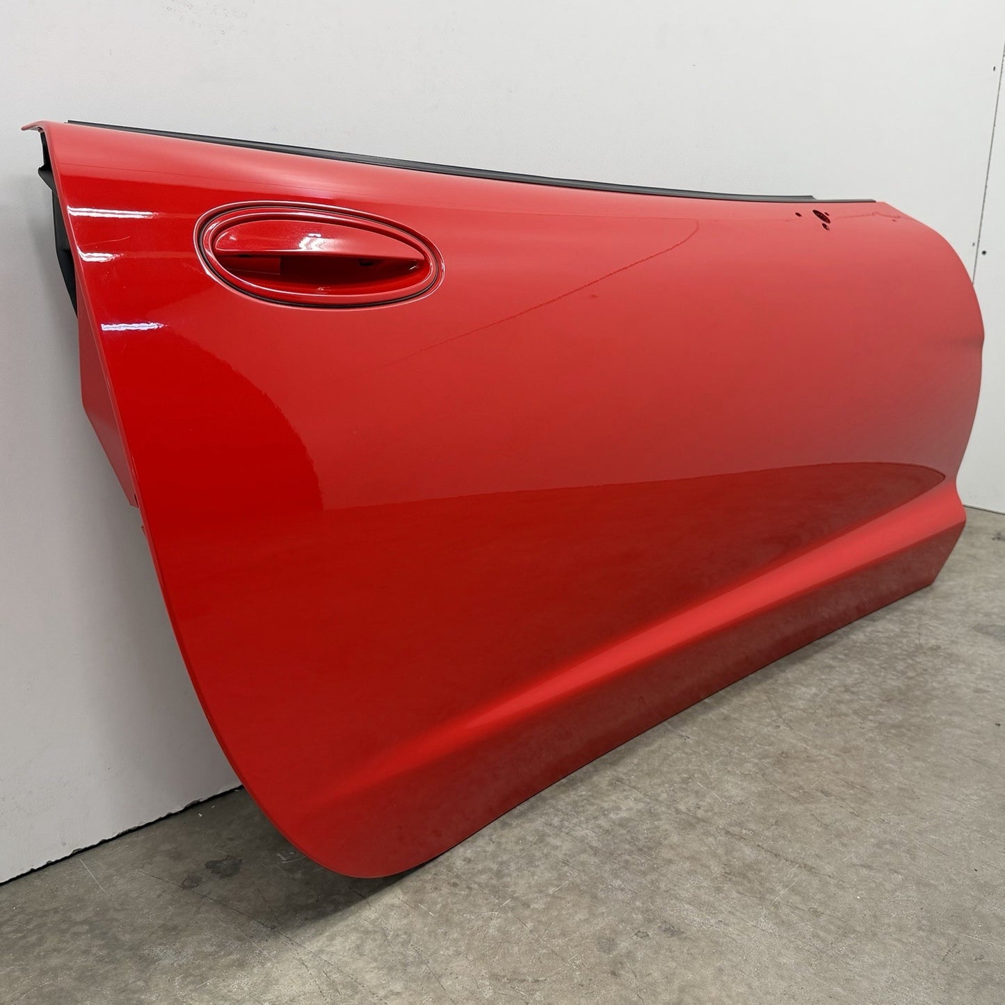 97-04 Chevrolet Corvette C5 Passenger Right Door Shell Complete W/ Glass Red OEM