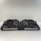 24-26 Ford Mustang GT Premium Rear Seat Set Upper & Lower Leather Space Gray OEM